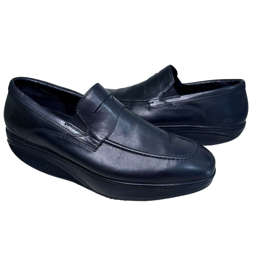 MBT Asante 6 Black Shoes Loafers Men's 42/8-8.5M (400283-03)